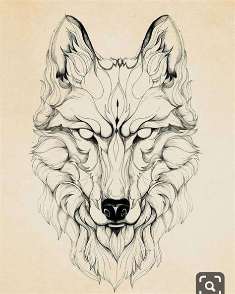 detailed pattern tattoos #Patterntattoos | Dessin de loup, Modèle de tatouage loup, Tatouage ...