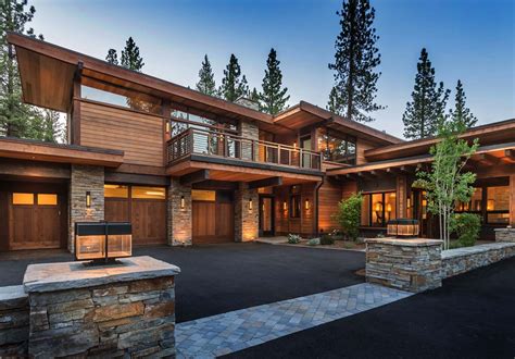 Mountain modern home in Martis Camp with indoor-outdoor living | Modern ...