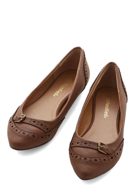 Unmatched Charm Flat in Brown. Only you could take a shoe as simple as ...