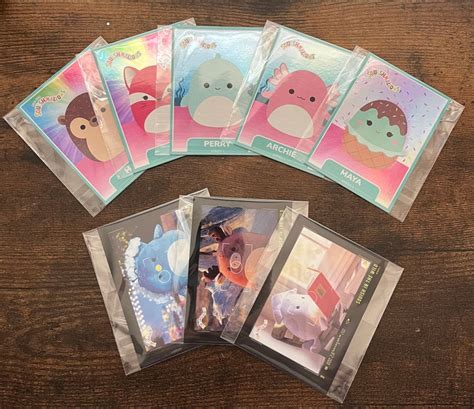 RARE Squishmallow Trading Cards - Etsy