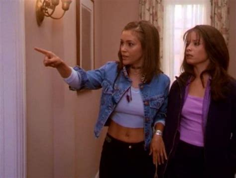 Alyssa Milano Charmed Outfits