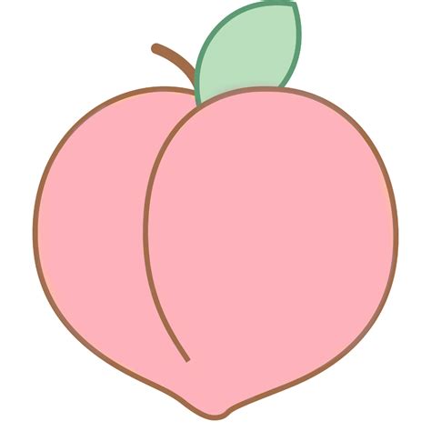 Peaches Clipart Aesthetic Peaches Aesthetic Transparent Free For ...