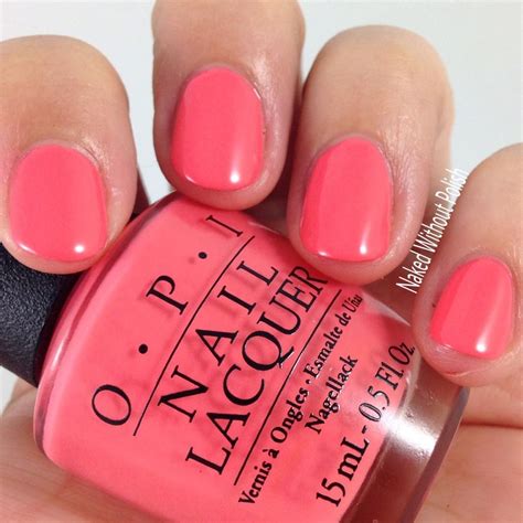 OPI California Dreaming Partial Collection Swatch and Review - Naked Without Polish | Opi gel ...