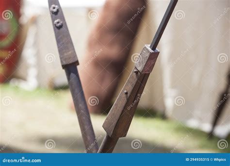 Pilum or Roman Javelins at Military Camp Stock Image - Image of pilum, support: 294935315