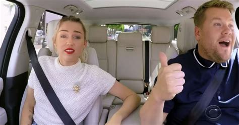 Miley Cyrus dans "Carpool Karaoke" : sa révélation étonnante sur le ...