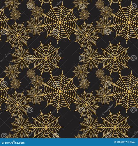 Cobweb seamless pattern stock vector. Illustration of fabric - 59245617