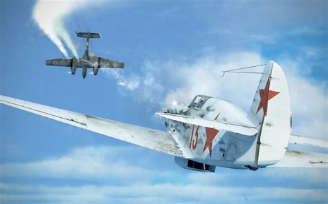 Blasting a Bf110 on Wings of Liberty in the Yak-7B : r/il2sturmovik