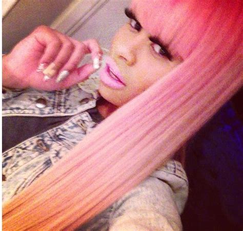 Pink hair blac chyna Black Chyna, Nicki Minaj Photos, Sew In Hairstyles, 2010s Fashion, Rich ...