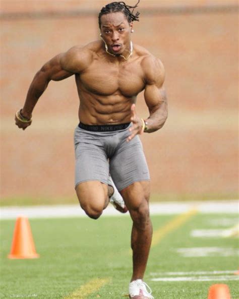 football player, Michael Ray Garvin. WHOA! Most Jacked Ripped Cut Shredded Muscular Strongest ...