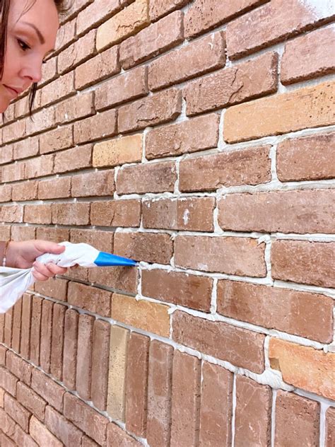 Brick Veneer Wall Tutorial - Remington Avenue