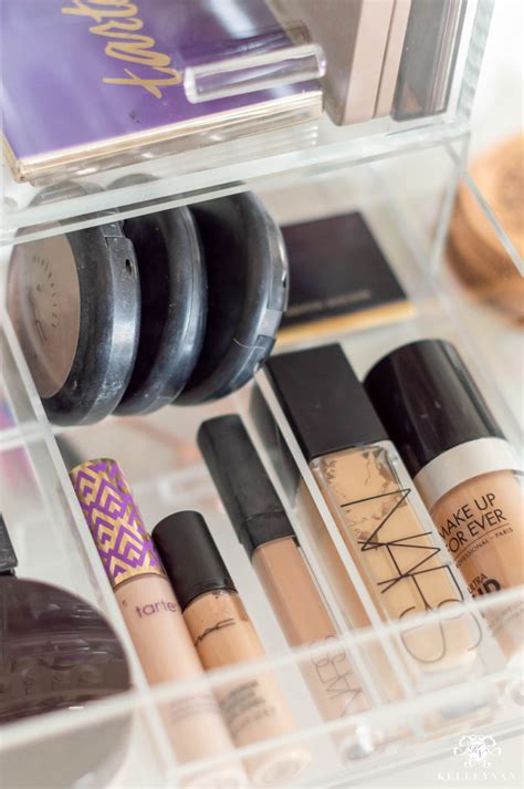 Makeup Organization Tips & Best Acrylic Makeup Organizer - Kelley Nan