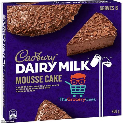 Cadbury releases a $10 dairy milk MOUSSE cake that customers can't get enough of | Daily Mail Online