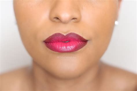 Gucci Beauty Cassie Magenta Lipstick Review – Cmichellestyles.com