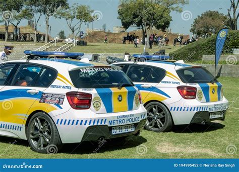 South African Police Cars editorial photography. Image of demo - 194995452