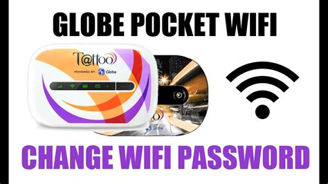 How to Change Globe tattoo WiFi pocket password - YouTube