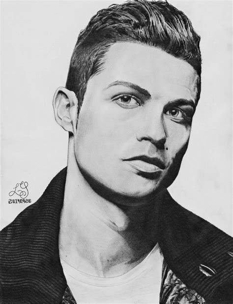 Cristiano Ronaldo Drawing by Wyckedness on DeviantArt