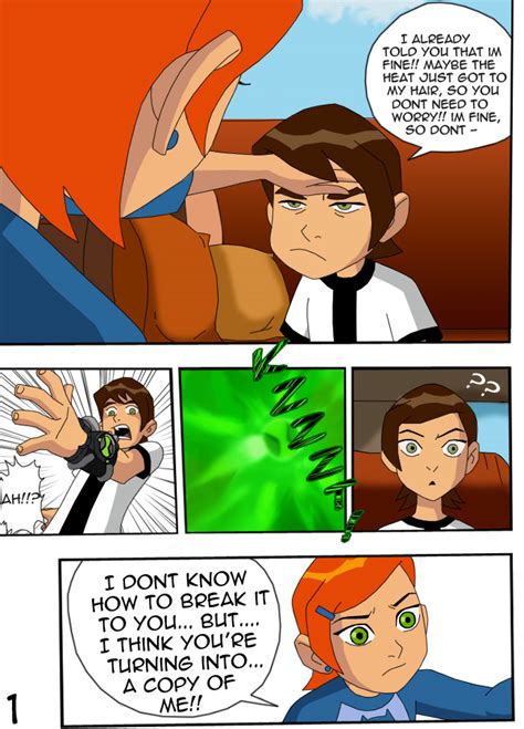 ben turned to gwen page 1 by munsami on DeviantArt