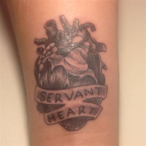 Servant Heart Tattoo