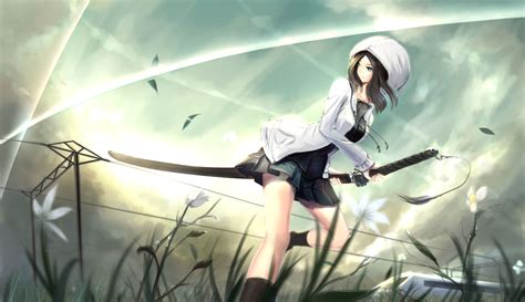 Anime Girls Fighting Wallpapers - Wallpaper Cave