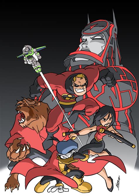 Disney Heroes by NachoMon on DeviantArt