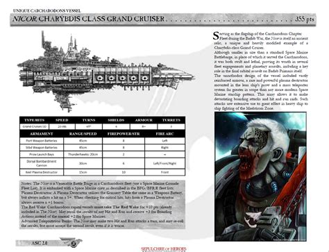 Sepulchre of Heroes: Battlefleet Gothic Additional Ships Compendium 2.0: Major Update! All ...