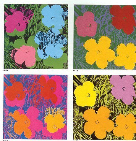 [97] Andy Warhol Oeuvres Fleurs | Affiche Img