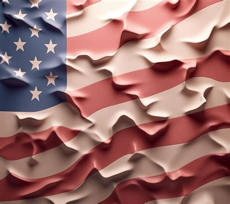 Premium AI Image | american flag of united states of america