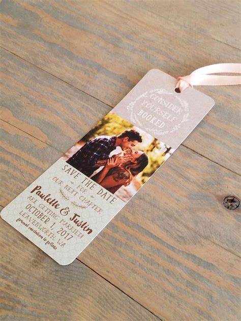 Bookmark Save the Date Save the Date Bookmark Save the Date | Etsy ...