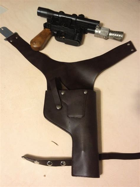 Geek Grrl Crafts: Han Solo Costume: Crafting the Blaster Holster