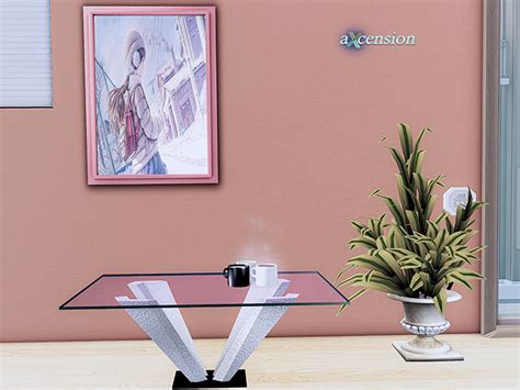 Second Life Marketplace - aX: Modern Glass Table