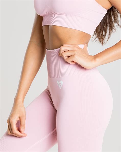 Light Pink Seamless Leggings for Women | Women's Best