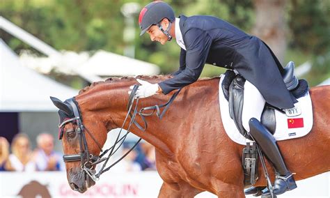 Chinese equestrian Alex Hua Tian sets sights on 2023 Asian Games - Global Times