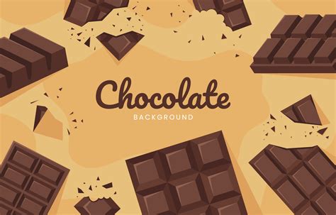 Chocolate Bar Background 5184162 Vector Art at Vecteezy