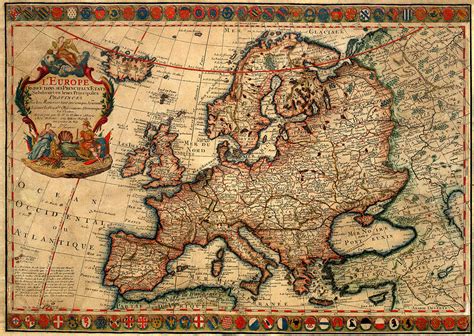 atd Úrodné platit historical map europe 1700 Blesk Obklopen Předcházet