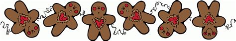 Free Gingerbread Border Cliparts, Download Free Gingerbread Border Cliparts png images, Free ...