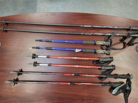 Assortment of ski poles | GovDeals