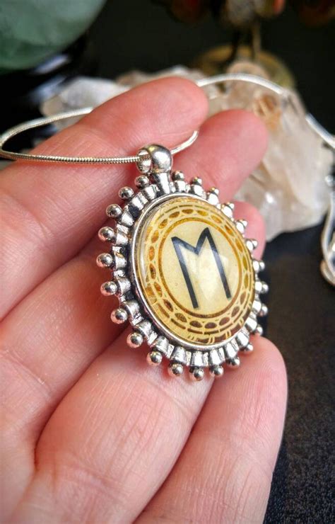 Ehwaz Rune Pendant Friendship Gift Viking Necklace Soul Mate | Etsy