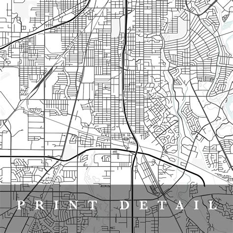 Shreveport Map Shreveport Louisiana City Map Home Town | Etsy