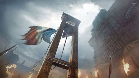 French Revolution Guillotine Art - 1920x1080 Wallpaper - teahub.io