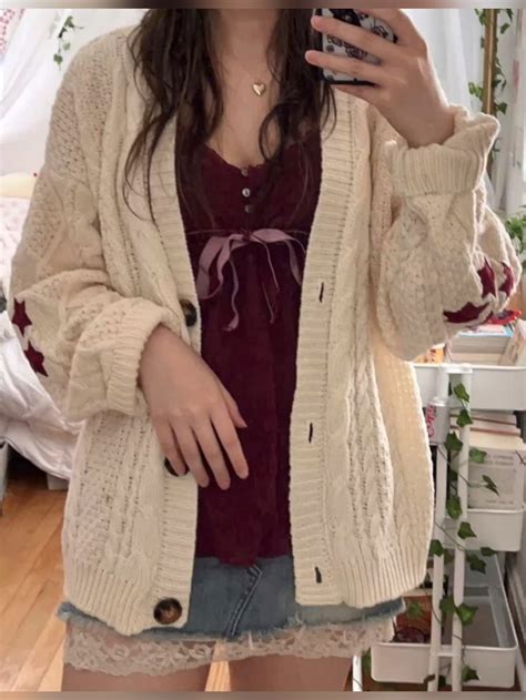 taylor swift red cardigan outfit 🤍 my photo! | Casual outfits, Cute ...