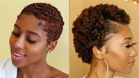 Short Afro Natural Hairstyles