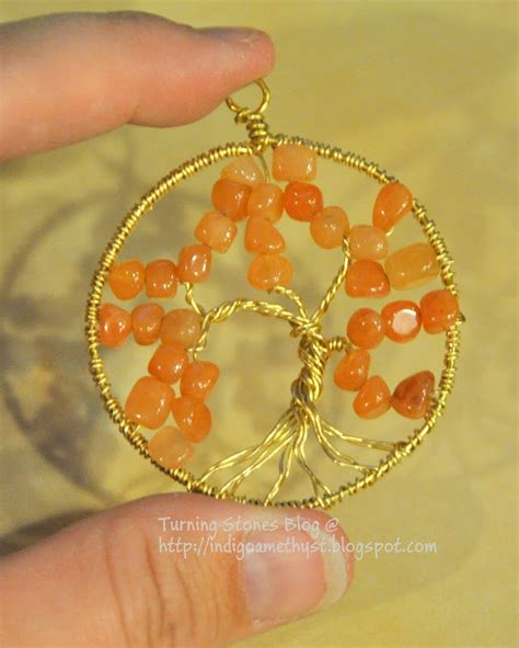 Turning Stones Blog: My Tree Pendant | Tree pendant, Tree of life jewelry, Jewelry projects