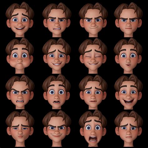 Animation Expression Sheet ~ Character Animation Expressions Disney ...