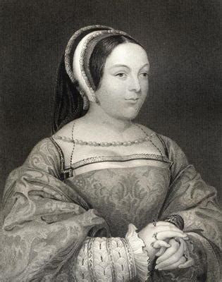 Portrait of Margaret Tudor (1489-1541) Q - English School, (19th century)