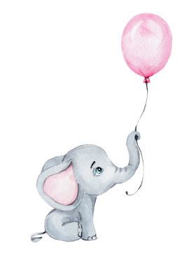 3,301 BEST Baby Elephant Watercolor IMAGES, STOCK PHOTOS & VECTORS | Adobe Stock