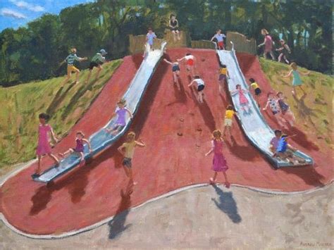 'Playground, Markeaton Park, Derby' Giclee Print - Andrew Macara | AllPosters.com