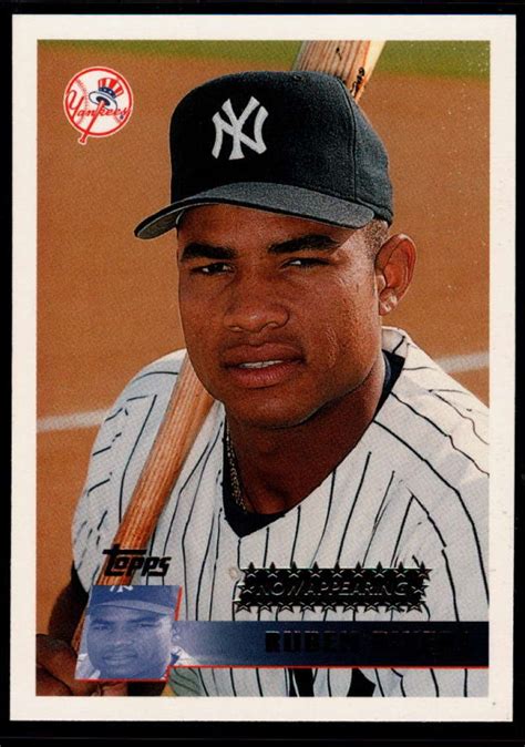 1996 Topps #346 Ruben Rivera NM-MT New York Yankees
