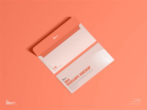 Free 9x4 Envelope Mockup - Graphic Google - Tasty Graphic Designs ...