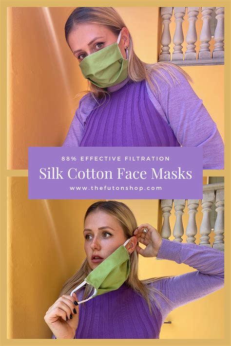Organic Cotton Face Masks | Washable Face Masks | Reusable Face Masks | The Futon Shop | Silk ...