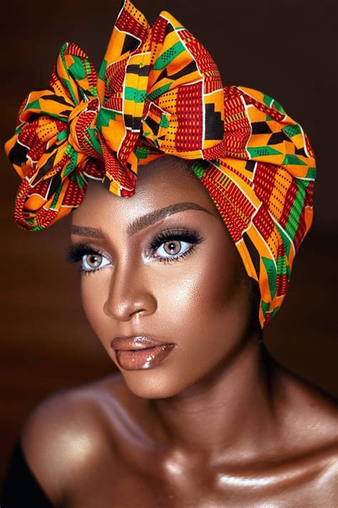 Head Wrap Headband, Head Wrap Scarf, African Women, African Art, African Image, African People ...